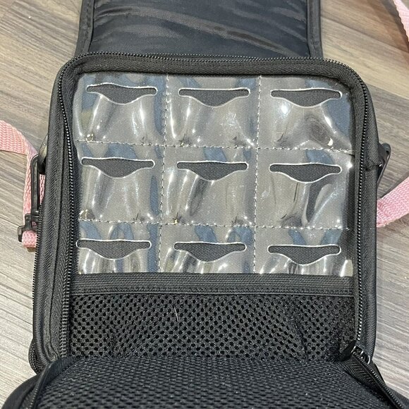 Vintage Pink And Black Nintendo DS Carrying Case ALS Industries - Picture 12 of 16